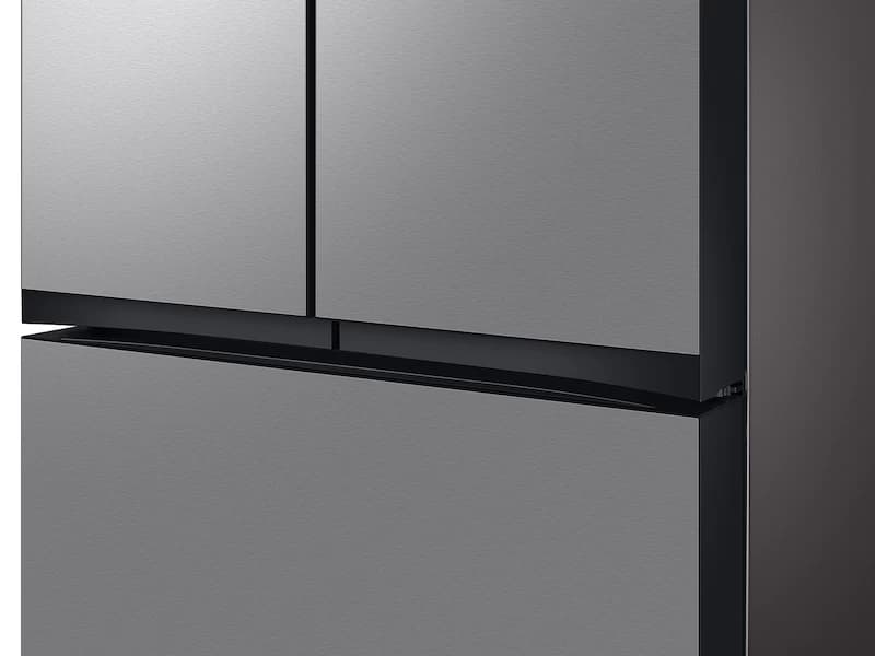30 cu. ft. Smart BESPOKE 3-Door French-Door Refrigerator with Customizable Panel Colors and AutoFill Water Pitcher in Stainless Steel view 5
