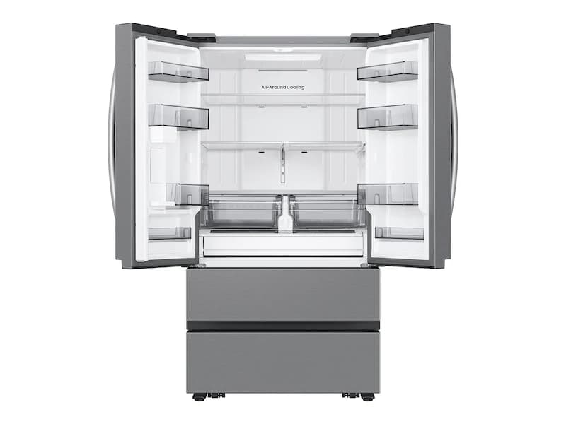 31 cu. ft. Mega Capacity 4-Door French Door Refrigerator with Dual Auto Ice Maker in Stainless Steel view 7