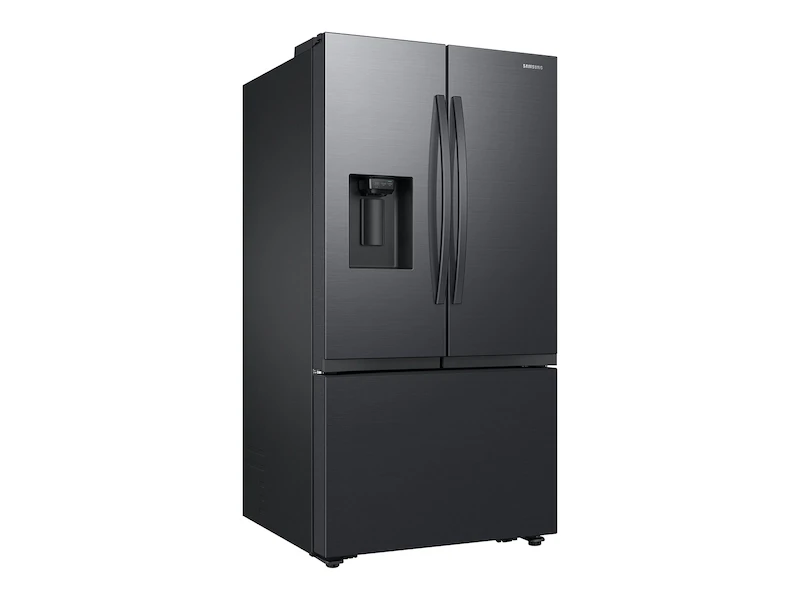 32 cu. ft. Extra Large Capacity 3-Door French Door Refrigerator with External Water & Ice Dispenser - Matte Black – Black Matte view 6