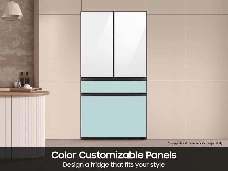 4DR Bespoke Full Depth Inner Beverage Center – Stainless view 8