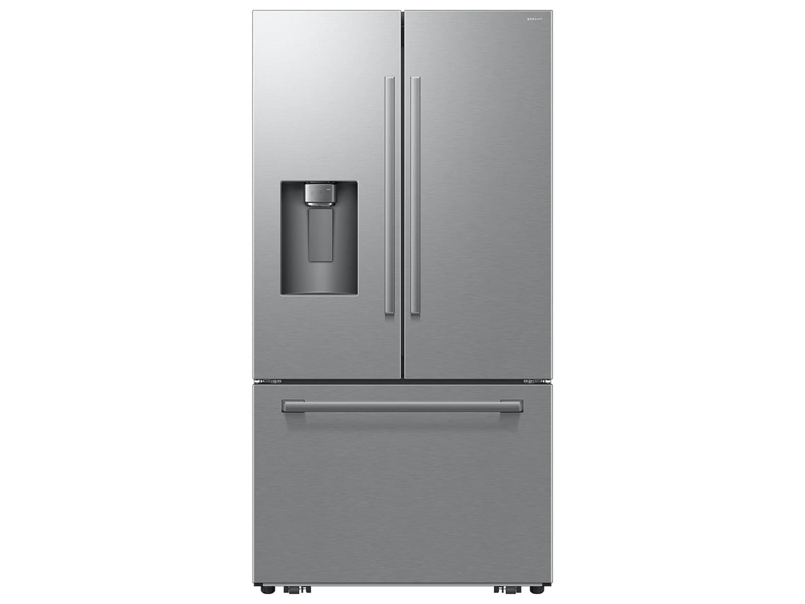 24 cf. Zero Clearance 3-Door French Door, Ext. Water/Ice, Sphere Ice, Counter Depth (Stainless Steel)