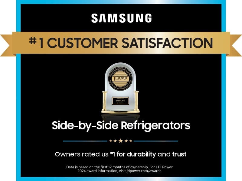 27.4 cu. ft. Large Capacity Side-by-Side Refrigerator in Black Stainless Steel view 5