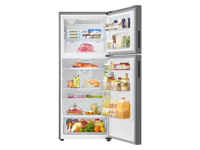15.6 cu. ft. Top Freezer Refrigerator with All-Around Cooling in Stainless Steel view 5