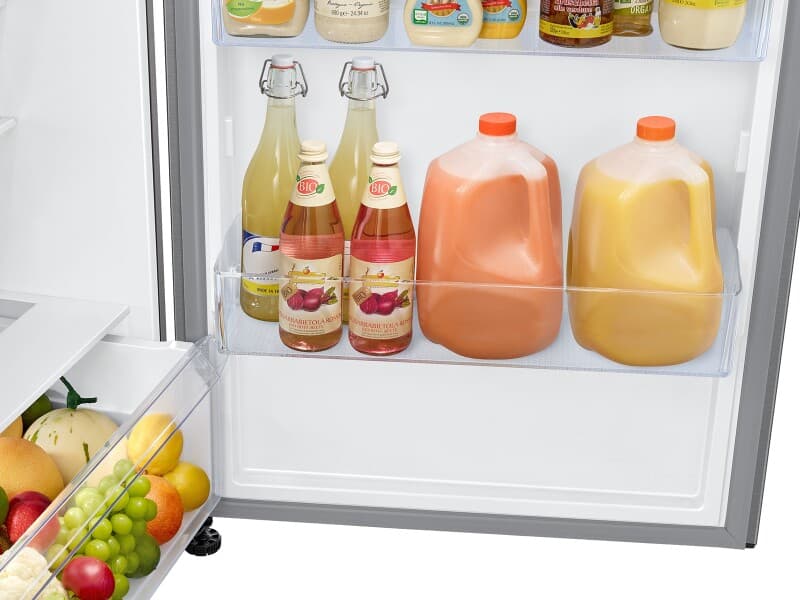 15.6 cu. ft. Top Freezer Refrigerator with All-Around Cooling in Stainless Steel view 9