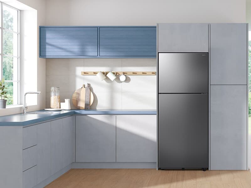 18 cu. ft. Top Freezer Refrigerator with All-Around Cooling in Stainless Steel view 9