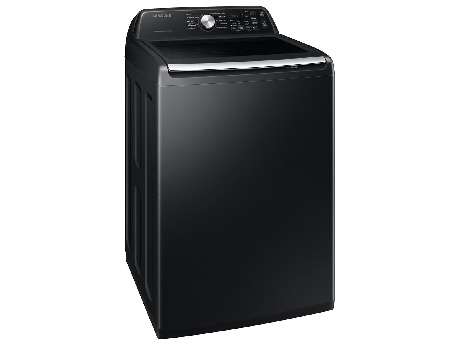 4.6 cu. ft. Large Capacity Top Load Washer with ActiveWave™ Agitator and Active WaterJet – Brushed Black view 5