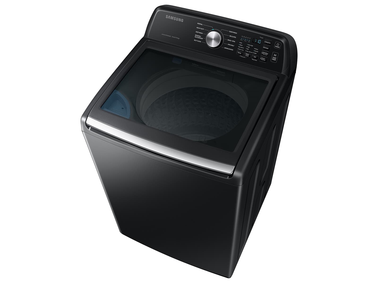4.6 cu. ft. Large Capacity Top Load Washer with ActiveWave™ Agitator and Active WaterJet – Brushed Black view 7