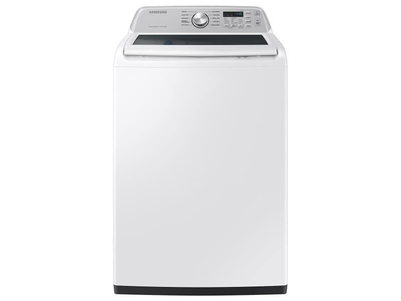 4.7 cu. ft. Large Capacity Top Load Washer with Active WaterJet – White