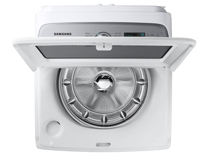 5.4 cu. ft. Extra-Large Capacity Smart Top Load Washer with ActiveWave™ Agitator and Super Speed Wash in White view 9
