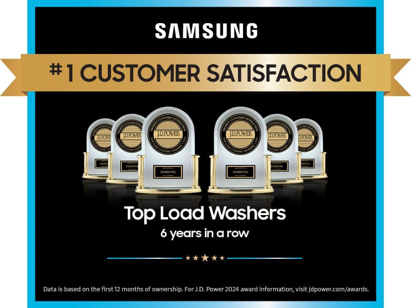 5.4 cu. ft. Smart Top Load Washer with Super Speed Wash and Pet Care Solution – Brushed Navy view 5