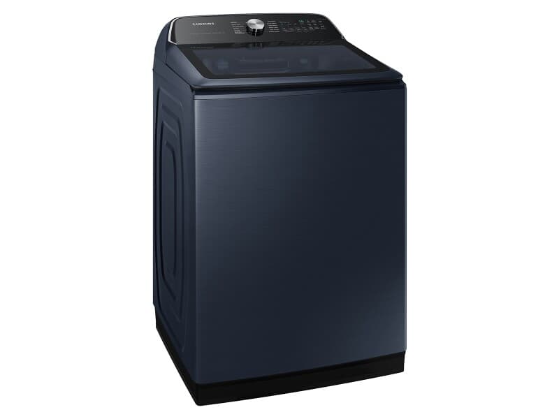 5.4 cu. ft. Smart Top Load Washer with Super Speed Wash and Pet Care Solution – Brushed Navy view 8