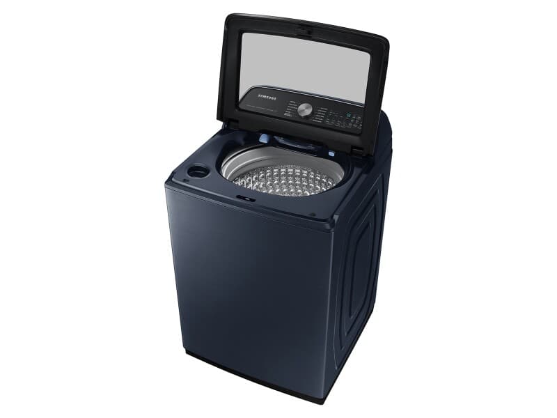 5.4 cu. ft. Smart Top Load Washer with Super Speed Wash and Pet Care Solution – Brushed Navy view 9