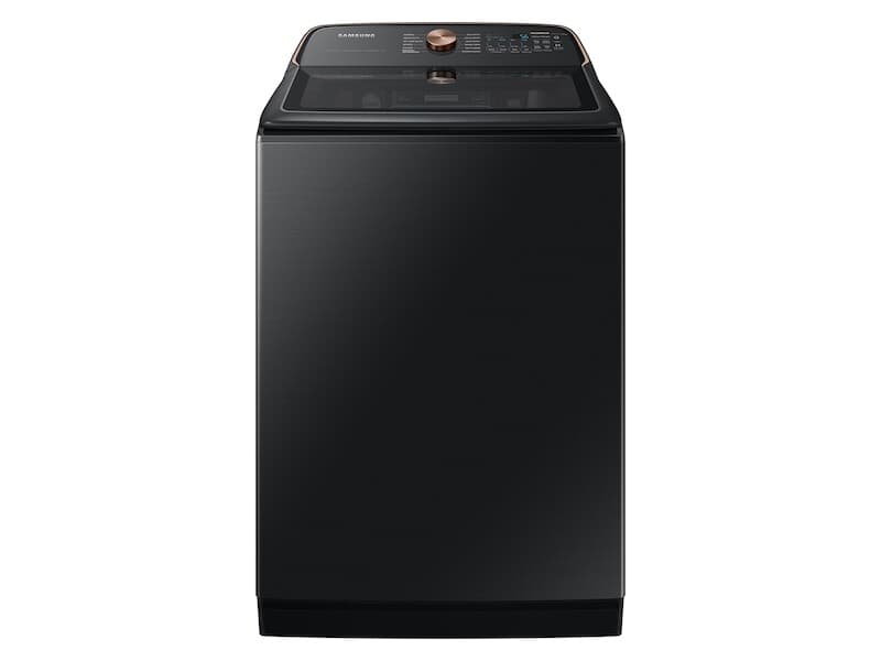5.4 cu. ft. Extra-Large Capacity Smart Top Load Washer with Pet Care Solution and Auto Dispense System in Brushed Black view 2