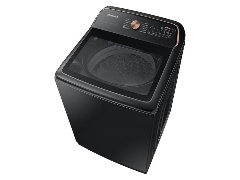 5.4 cu. ft. Extra-Large Capacity Smart Top Load Washer with Pet Care Solution and Auto Dispense System in Brushed Black view 5