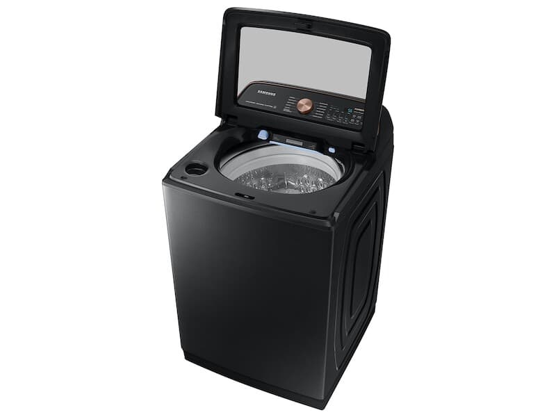 5.5 cu. ft. Extra-Large Capacity Smart Top Load Washer with Auto Dispense System in Brushed Black view 6