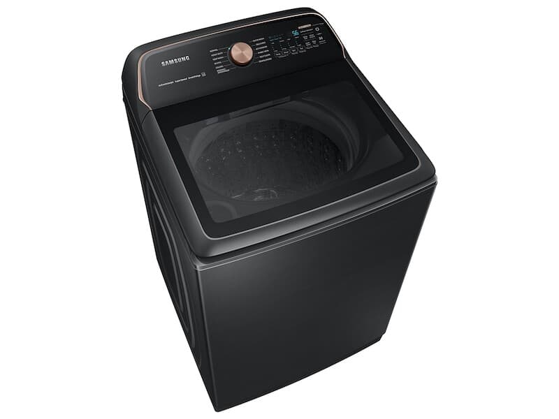 5.5 cu. ft. Extra-Large Capacity Smart Top Load Washer with Auto Dispense System in Brushed Black view 8