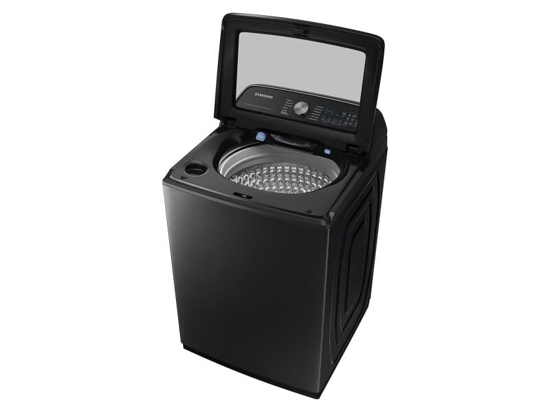 5.5 cu. ft. Extra-Large Capacity Smart Top Load Washer with Super Speed Wash in Brushed Black view 6