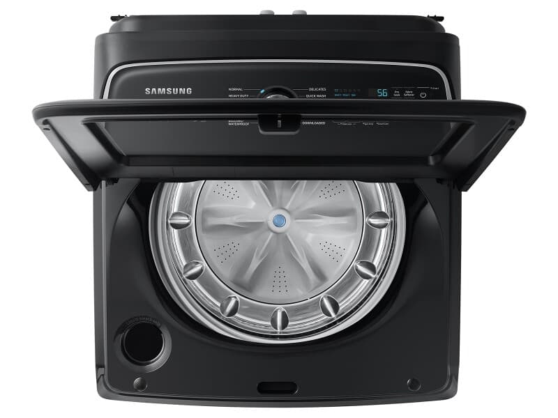 5.5 cu. ft. Extra-Large Capacity Smart Top Load Washer with Super Speed Wash in Brushed Black view 8