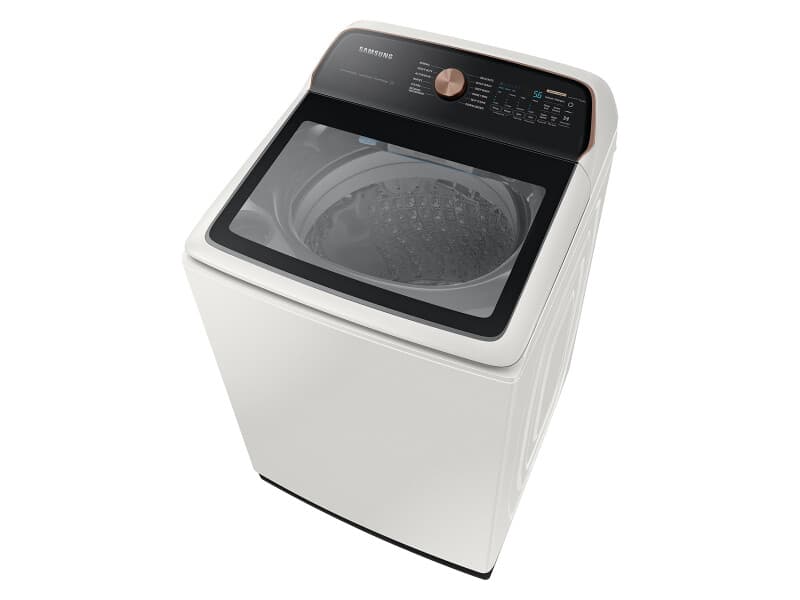 5.5 cu. ft. Extra-Large Capacity Smart Top Load Washer with Auto Dispense System – Ivory view 8