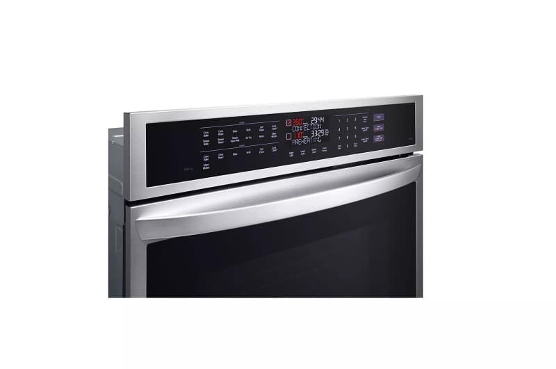 9.4 Cu. Ft. Smart Double Wall Oven With Instaview®, True Convection, Air Fry, And Steam Sous Vide view 4