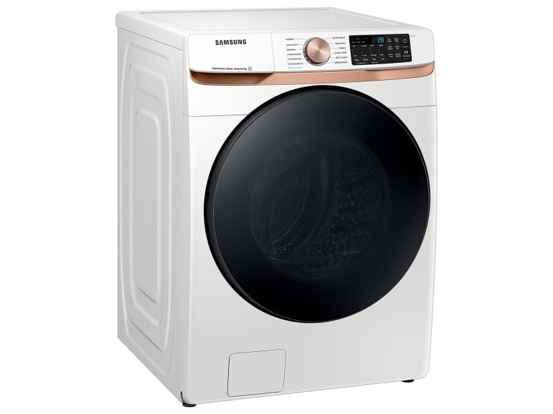 5.0 cu. ft. Extra Large Capacity Smart Front Load Washer with Super Speed Wash and Steam in Ivory view 7