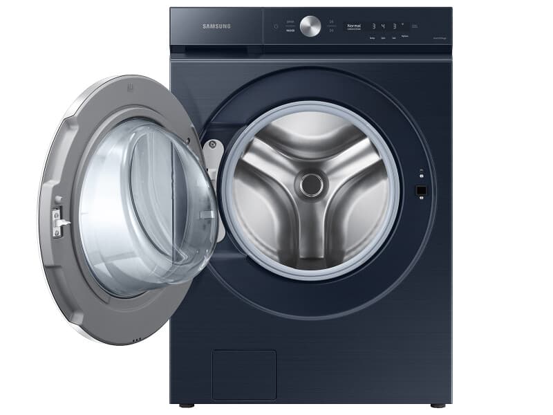 Bespoke 5.3 cu. ft. Ultra Capacity Front Load Washer with AI OptiWash™ and Auto Dispense in Brushed Navy view 8