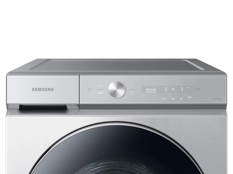 Bespoke 5.3 cu. ft. Ultra Capacity Front Load Washer with AI OptiWash™ and Auto Dispense in Silver Steel view 6