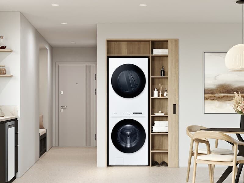 Bespoke AI Laundry Hub – White view 9