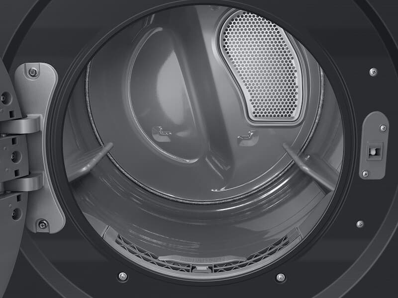 Bespoke 4.6 cu. ft. AI Laundry Hub™ Large Capacity Single Unit Washer with Flex Auto Dispense System and 7.6 cu. ft. Electric Dryer in Brushed Black view 9