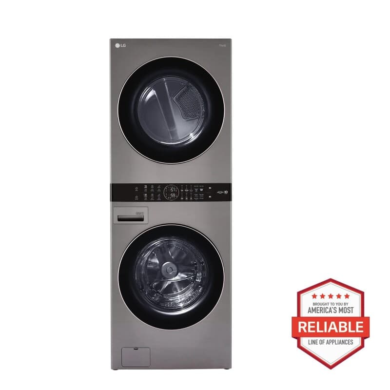 Single Unit Front Load Washtower™ With Center Control™ 4.5 Cu. Ft. Washer And 7.4 Cu. Ft. Electric Dryer