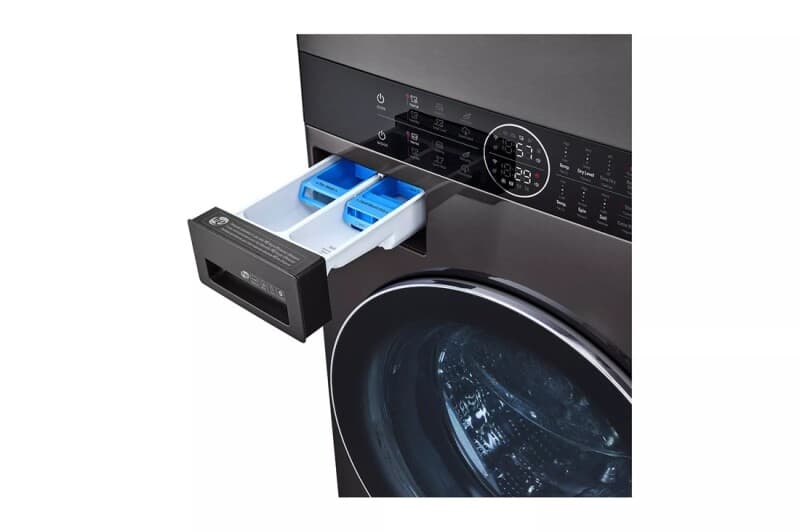 Washtower™ 4.5 Cu. Ft. Washer And 7.4 Cu. Ft. Electric Dryer - Black Steel view 7