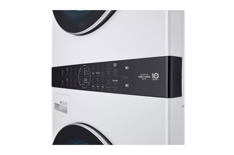 Single Unit Front Load Washtower™ With Center Control™ 4.5 Cu. Ft. Washer And 7.4 Cu. Ft. Gas Dryer view 2