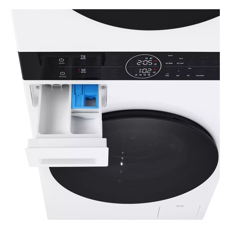 Compact Single Unit Washtower™ With Center Control™ 2.4 Cu. Ft. Front Load Washer And 4.2 Cu. Ft. Electric Ventless Heatpump™ Dryer view 9