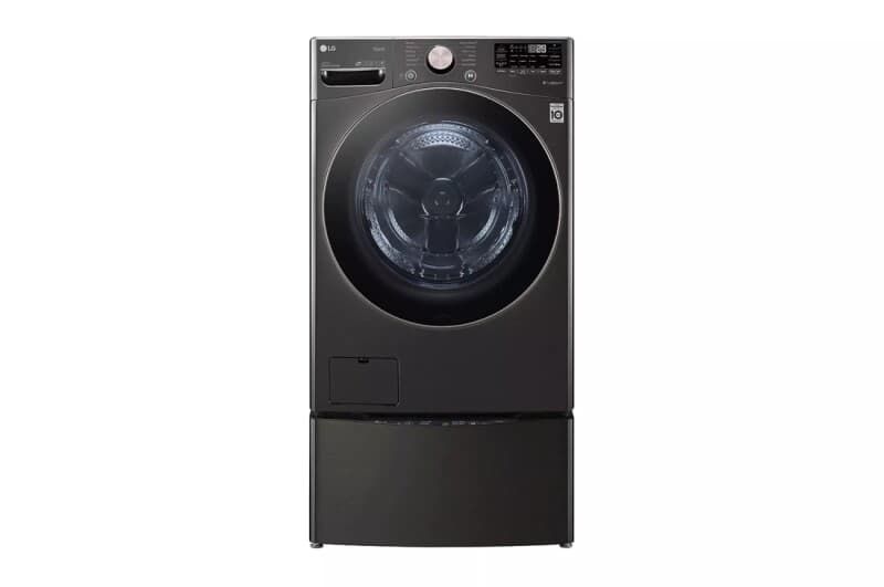 4.5 Cu. Ft. Ultra Large Capacity Front Load Washer - Black Steel view 7