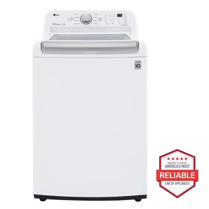 5.0 Cu. Ft. Mega Capacity Top Load Washer With Turbodrum™ - White