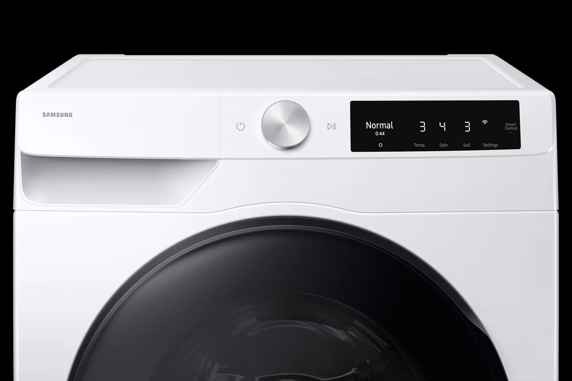 2.5 cu. ft. Smart Dial Front Load Washer 
with Super Speed Wash and Steam – White view 10
