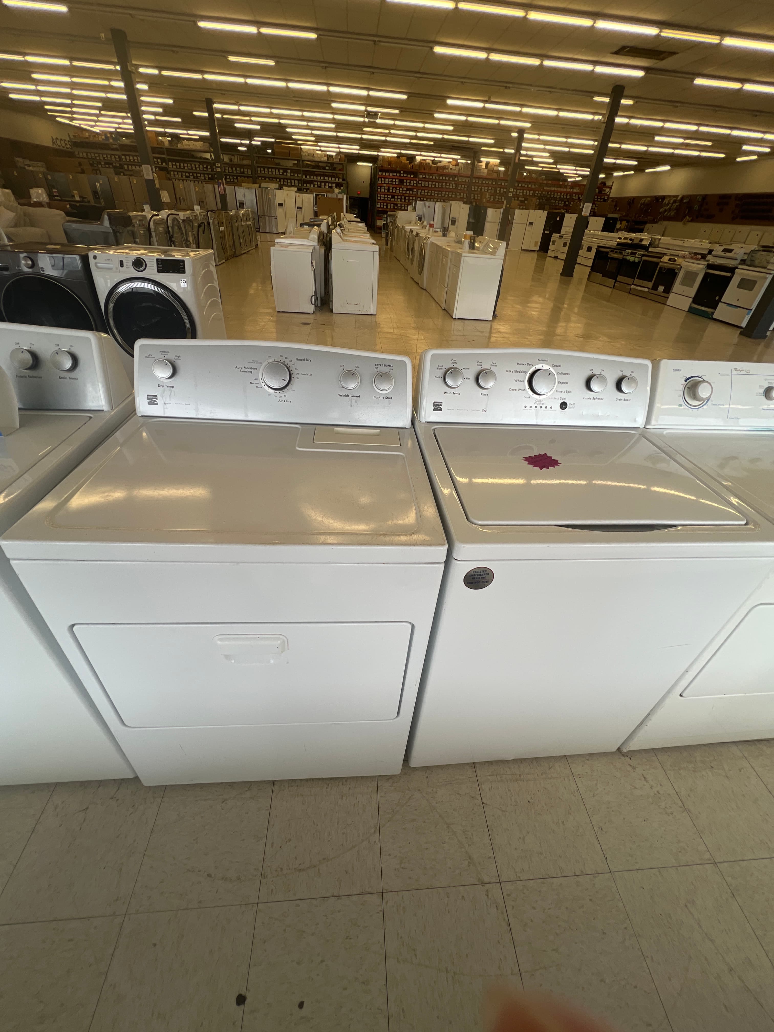 Kenmore Washer and Dryer Set