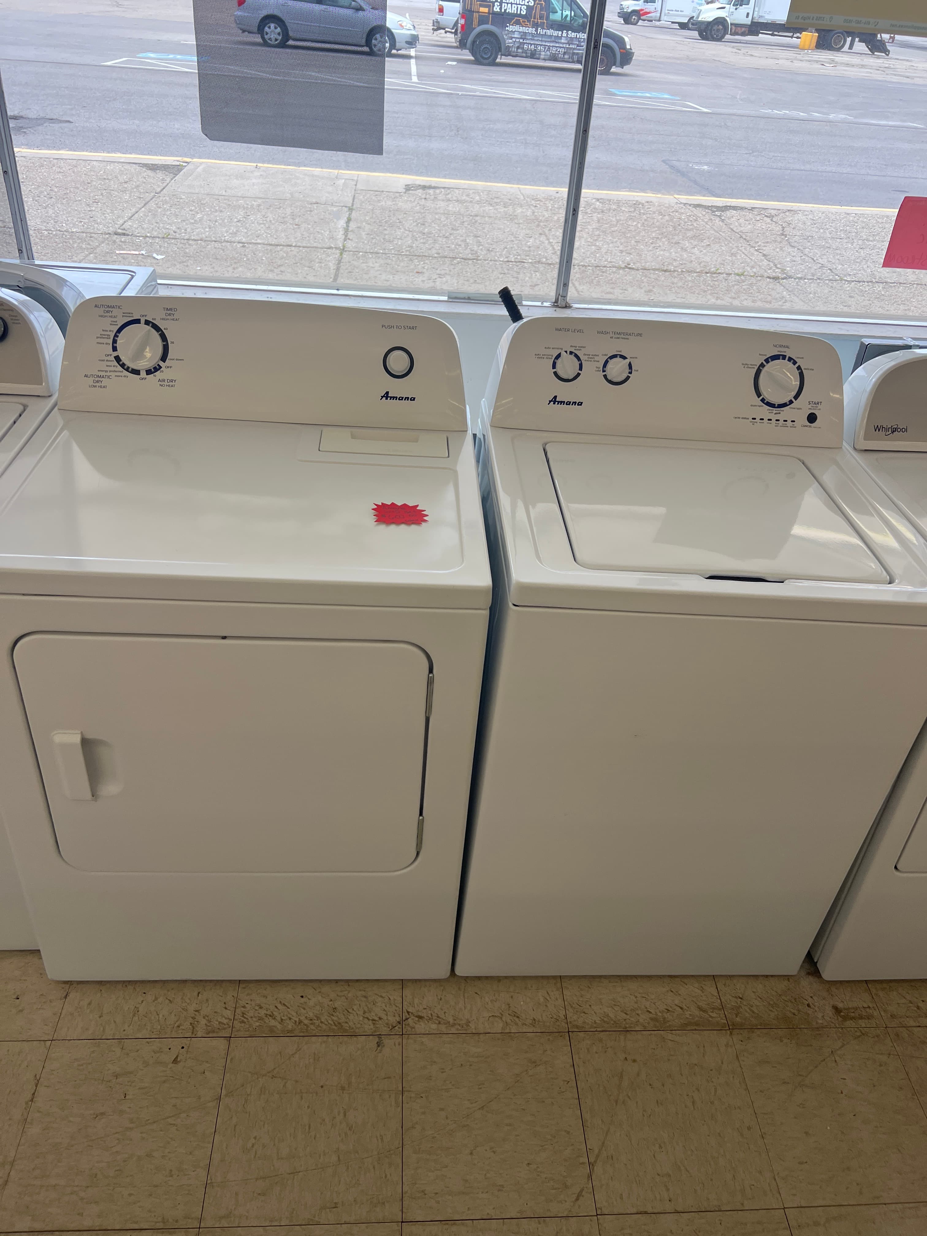 Amana Washer and Dryer Set