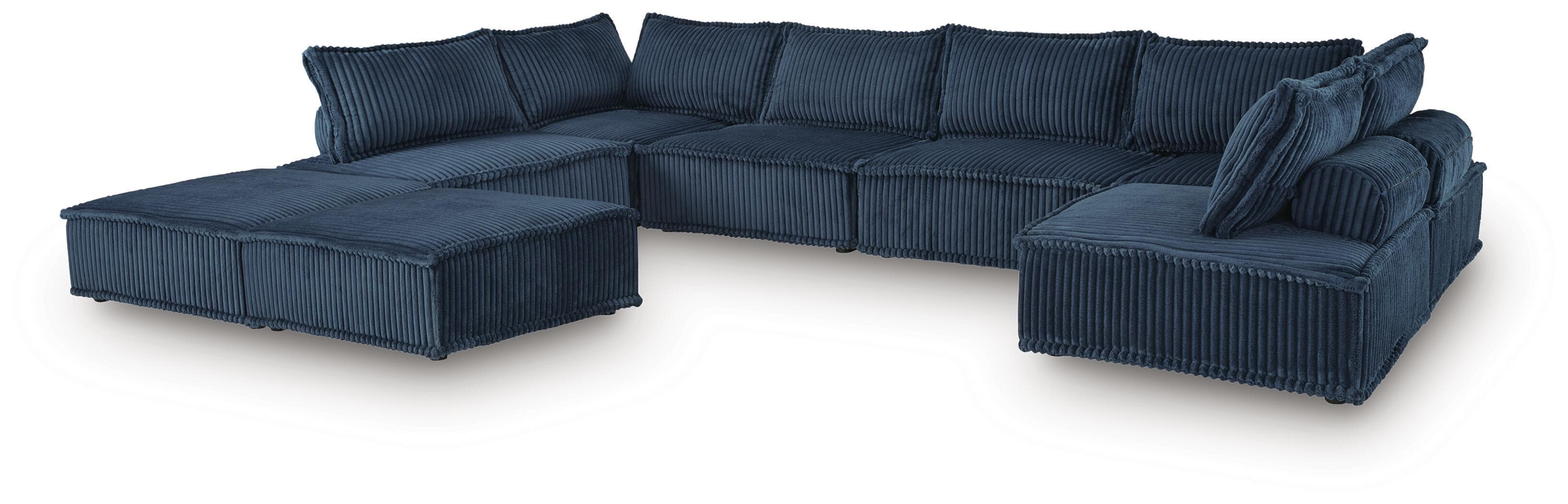 8-Piece Modular Seating · Navy