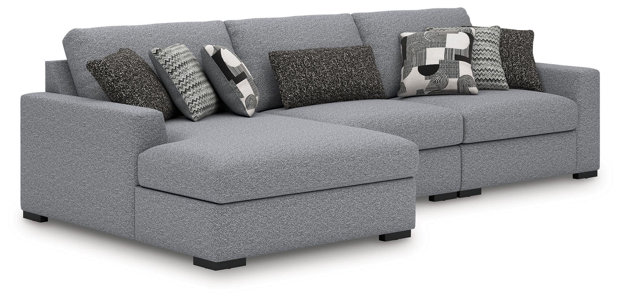 3-Piece Sectional With LAF Corner Chaise