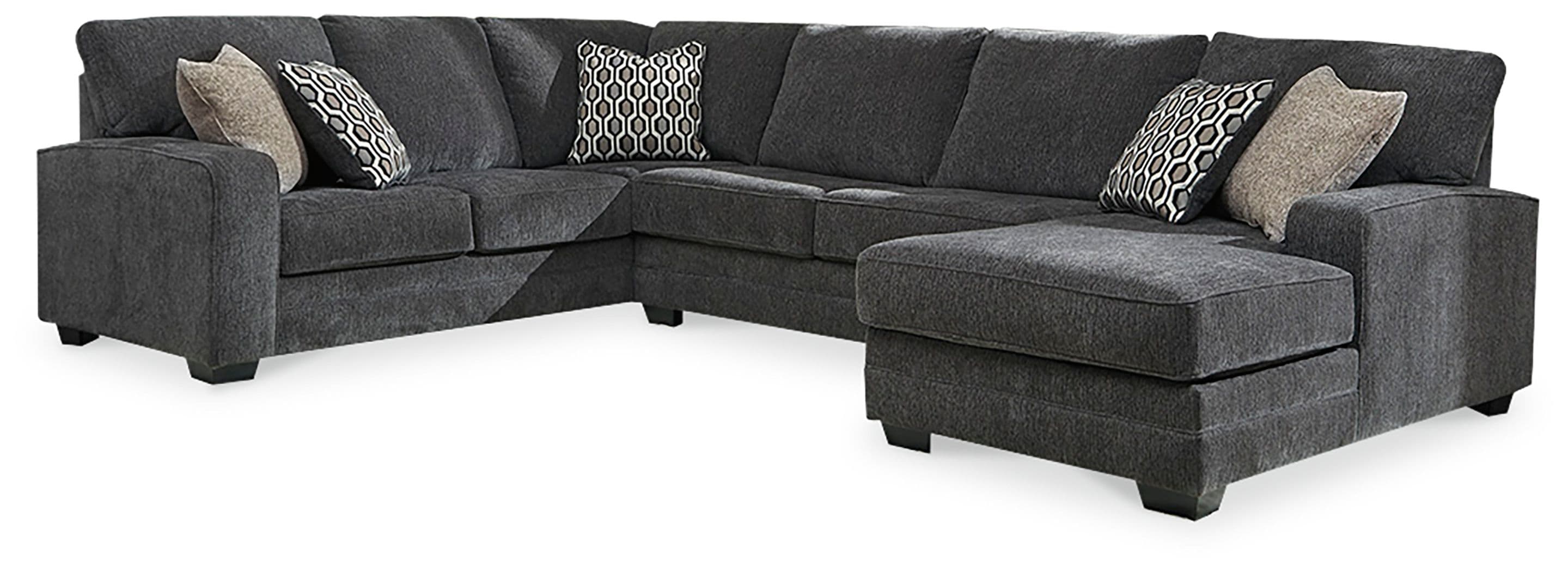 Right Arm Facing Corner Chaise 3 Pc Sectional