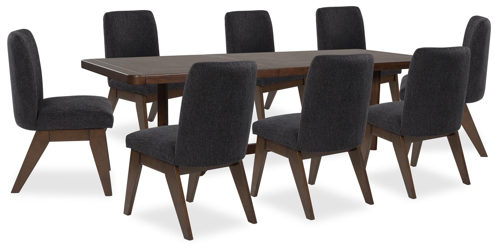 9 Pc. · Extension Dining Table And 8 Chairs