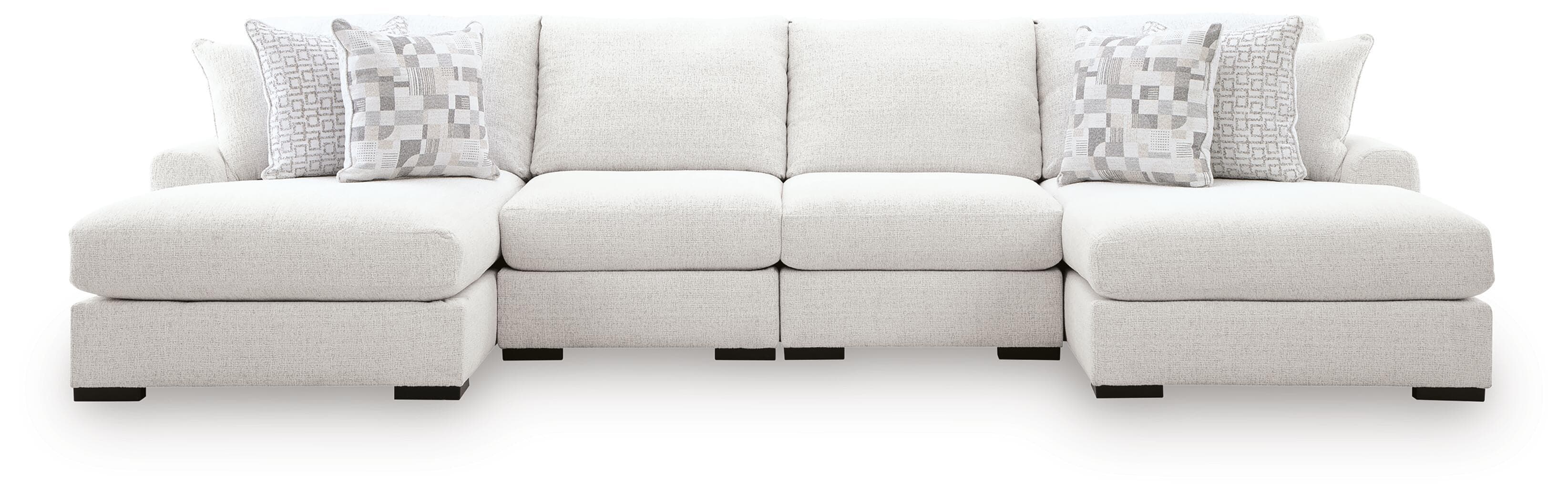 4-Piece Double Chaise Sectional