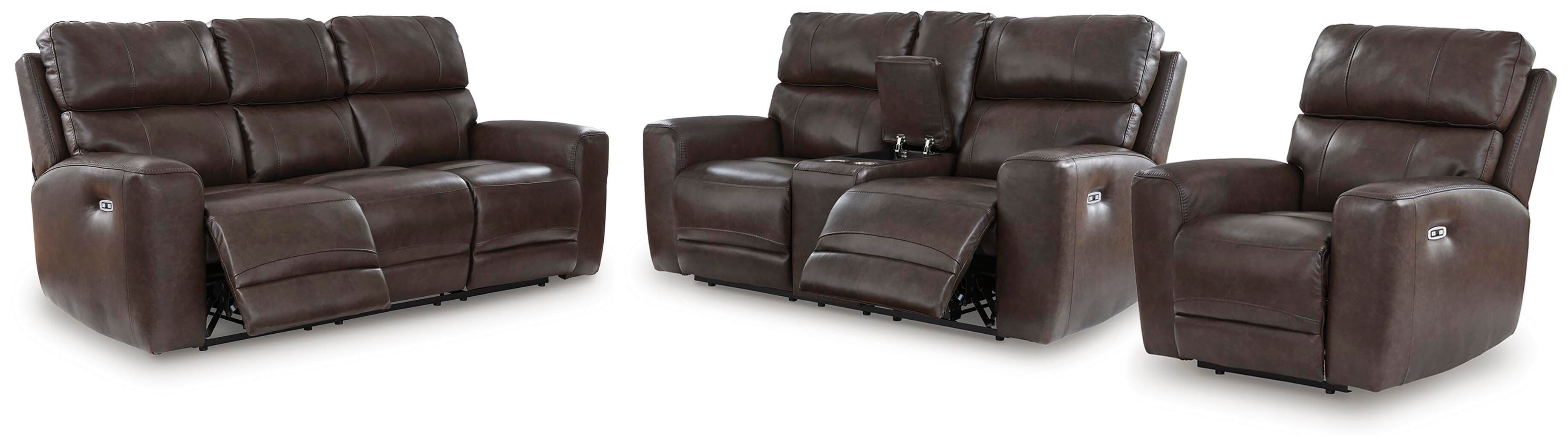 3 Pc. · Power Reclining Sofa, Loveseat And Recliner