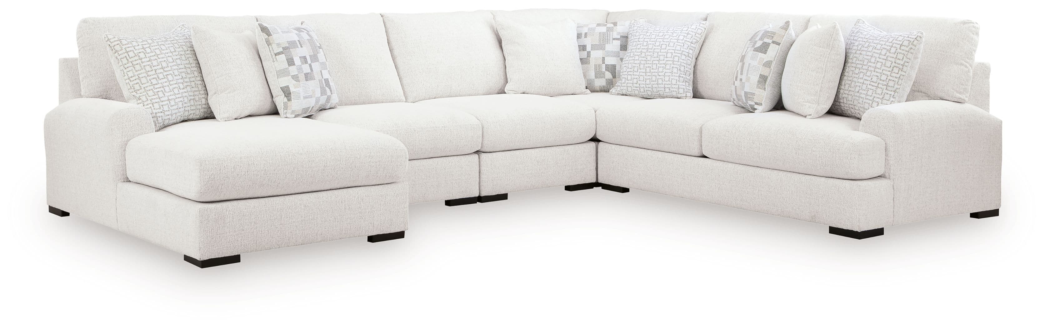 5-Piece Sectional With LAF Corner Chaise