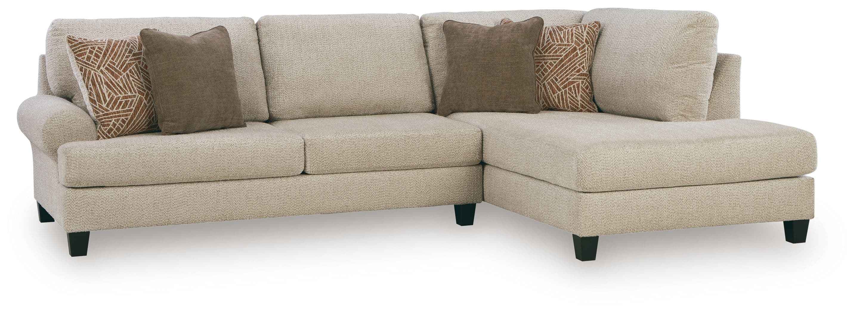 2-Piece Sectional With RAF Corner Chaise