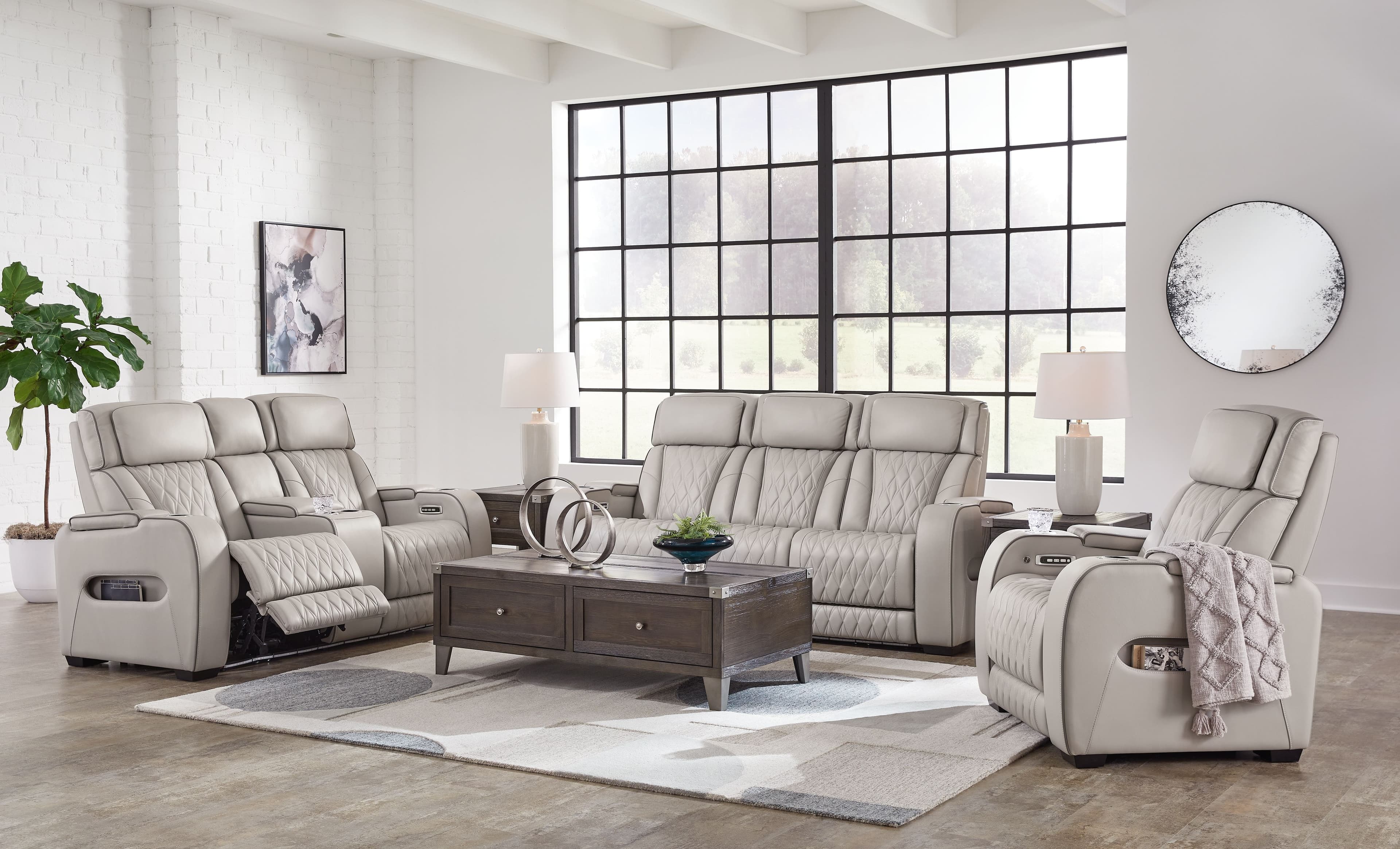 3 Pc. · Power Reclining Sofa, Power Reclining Loveseat, Power Recliner