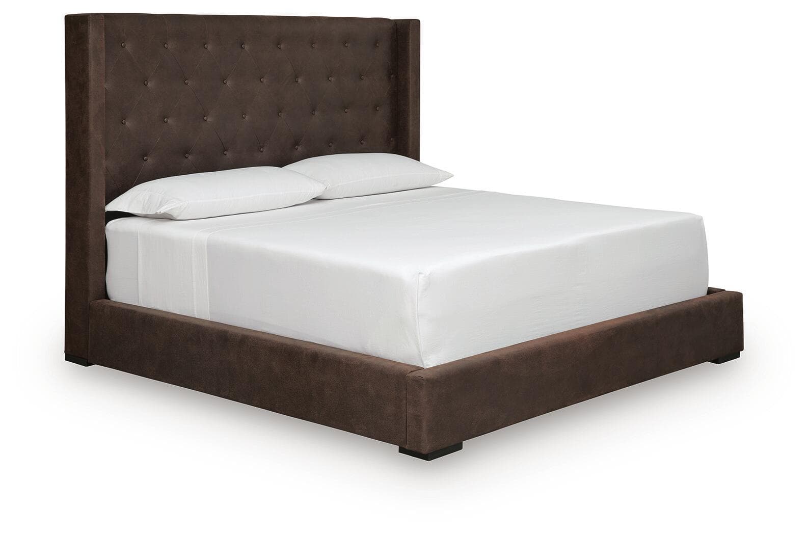 Queen Upholstered Storage Bed