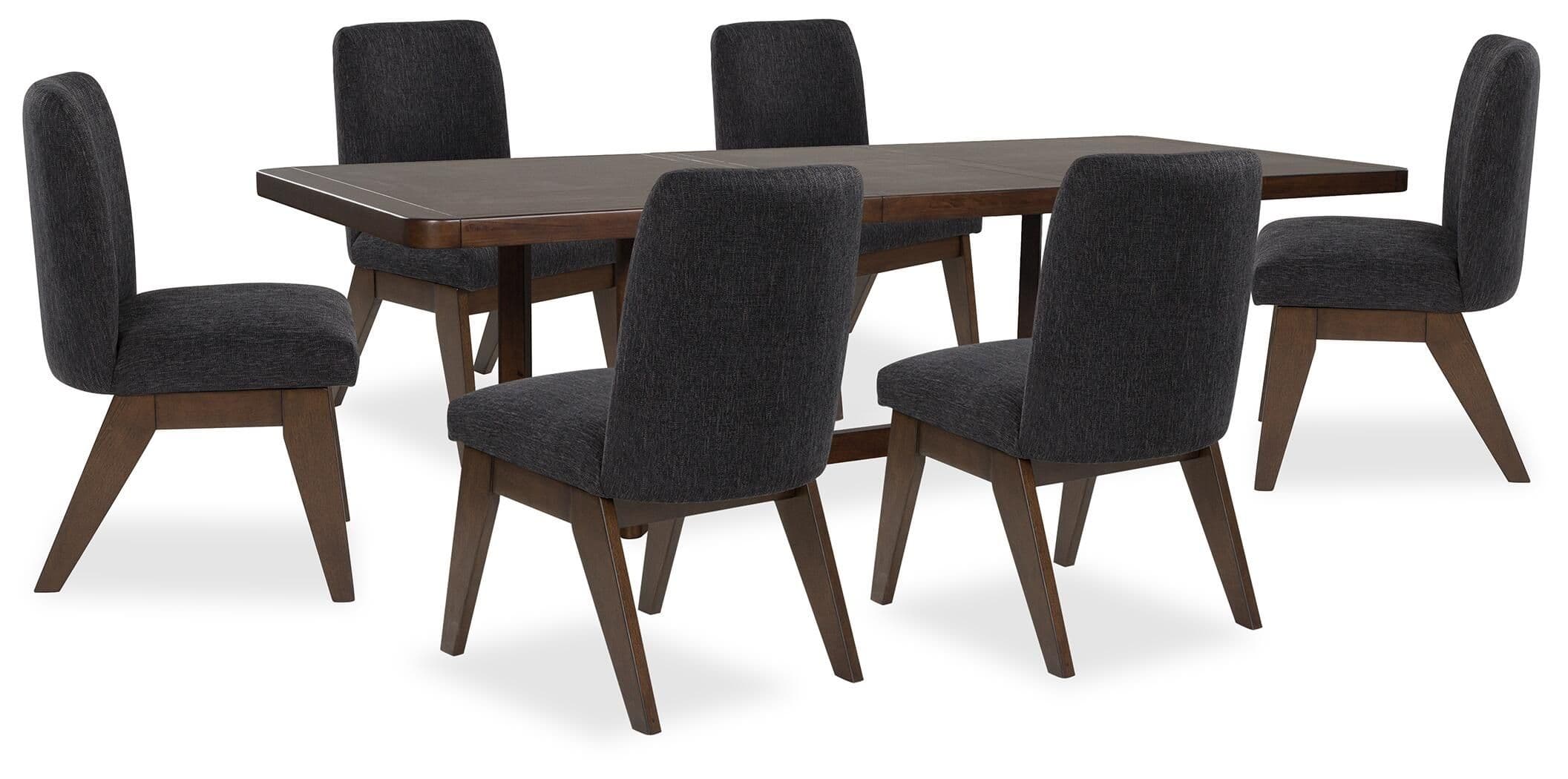 7 Pc. · Extension Dining Table And 6 Chairs