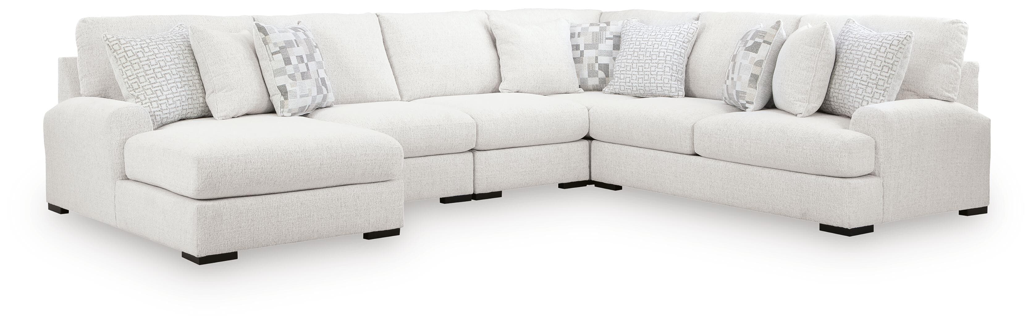 5-Piece Sectional With LAF Corner Chaise